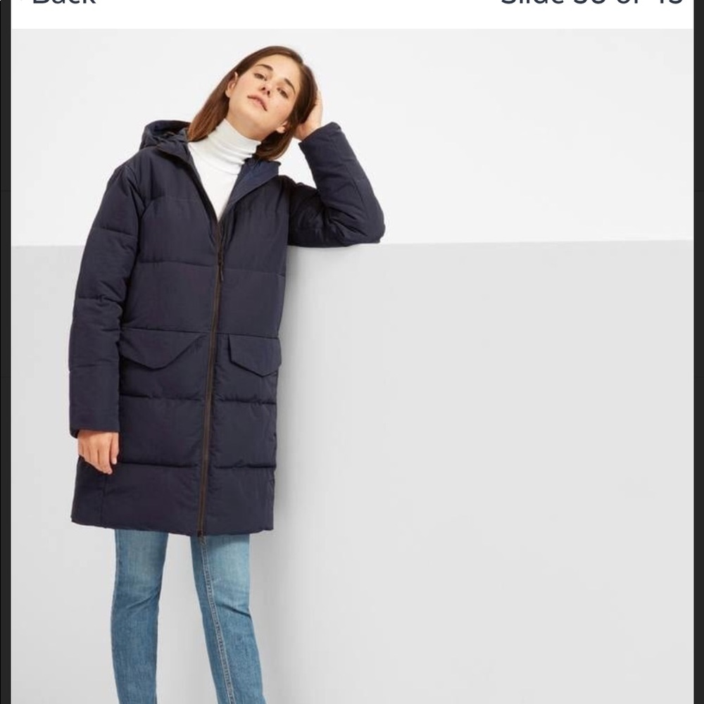 Everlane long puffer
